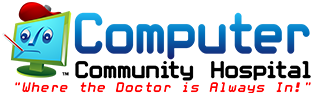 Community Computer Hospital Logo